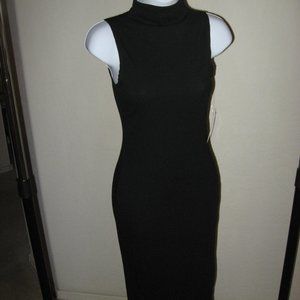 New Publik Knit Dress Size S Black NWT